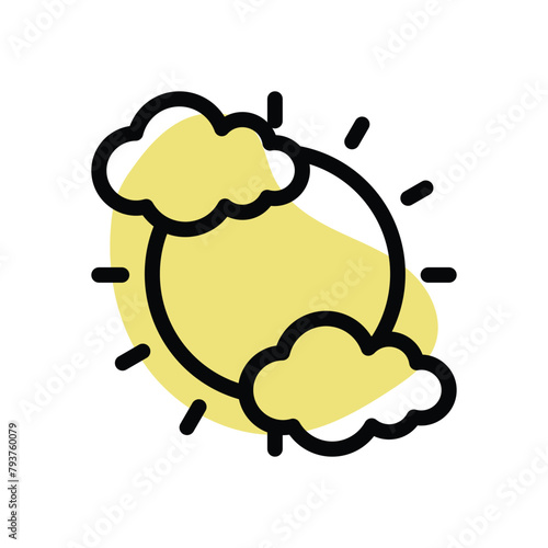 Pleasant vector icon