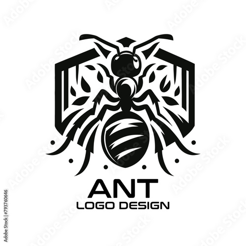 Ant Vector Logo Design