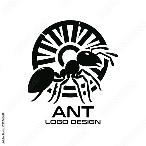 Ant Vector Logo Design