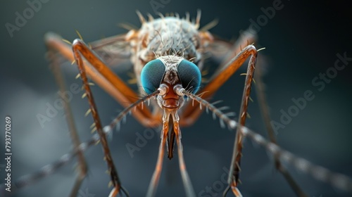 Extreme Close-Up Revealing the Fascinating Details of Malaria, Aedes, and Dengue © emzee