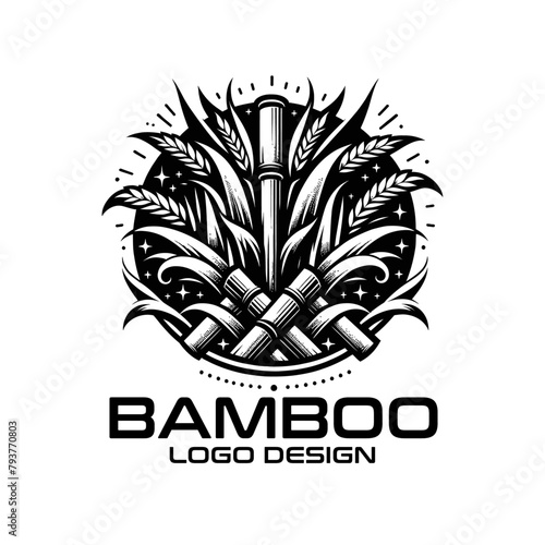 Bamboo Vector Logo Design