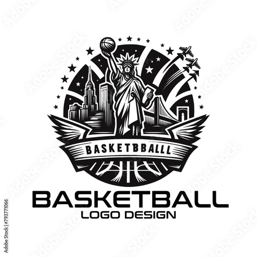 Basketball Vector Logo Design