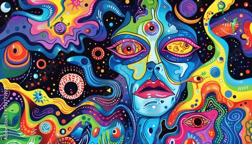 psychodelic background