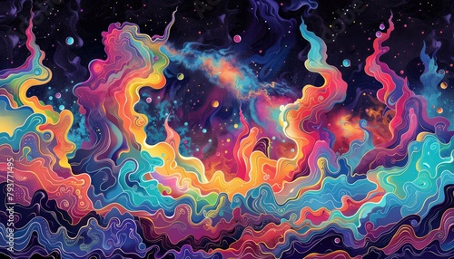 psychodelic background