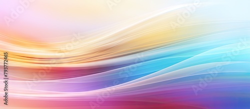 Abstract background with a colorful light and color wave