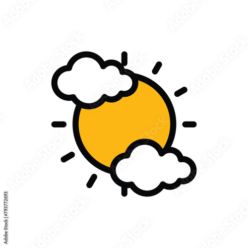 Pleasant vector icon