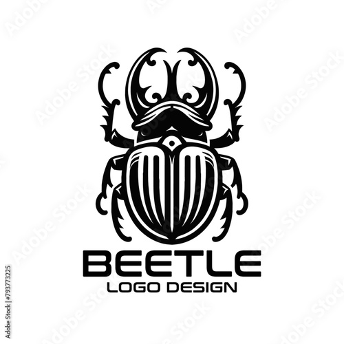 Beetle Vector Logo Design