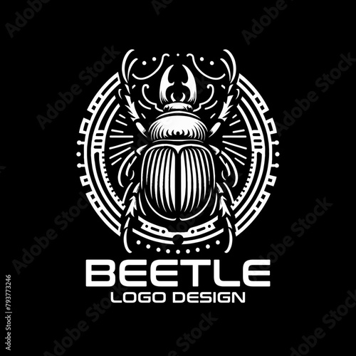 Beetle Vector Logo Design