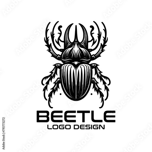 Beetle Vector Logo Design