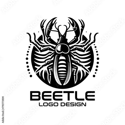 Beetle Vector Logo Design