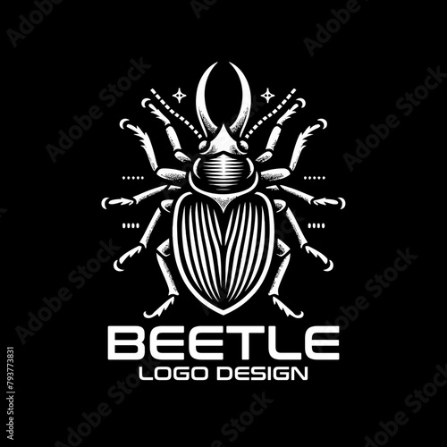 Beetle Vector Logo Design