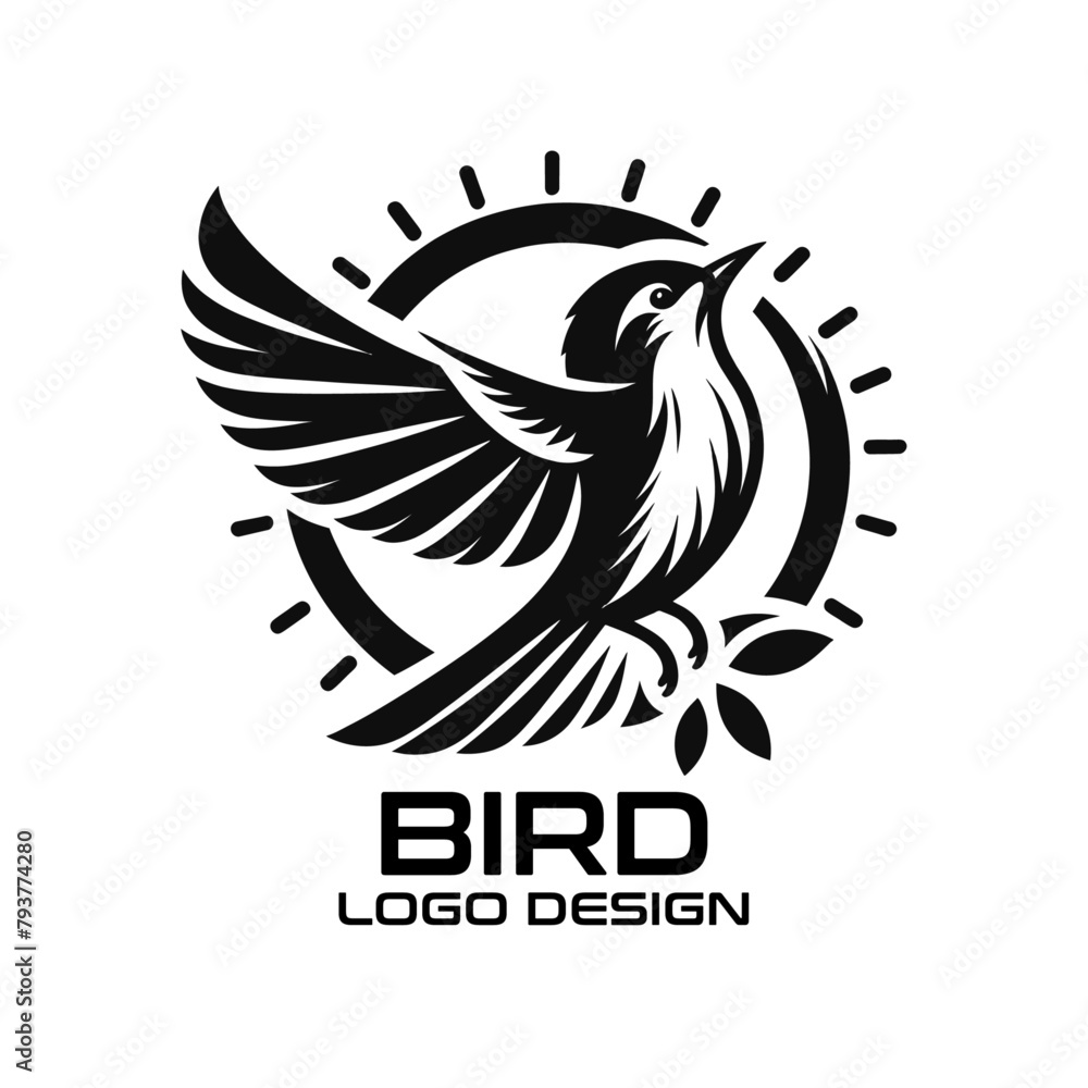 Obraz premium Bird Vector Logo Design
