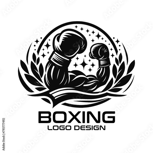 Boxing Vector Logo Design