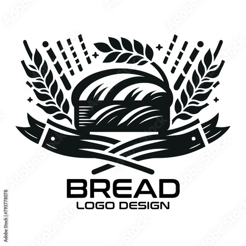 Bread Logo Design 3 photo