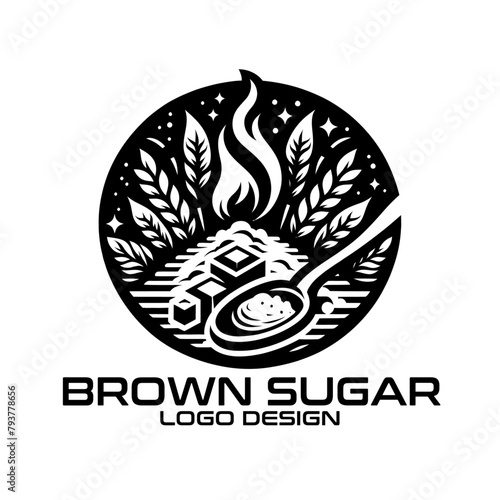 Brown Sugar Vector Logo Design