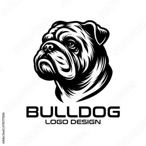 Bulldog Vector Logo Design