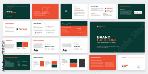 Brand Guideline Brand Manual Brand Strategy Guideline Design