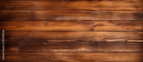 Close-up of Stained Wooden Wall