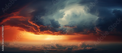 Sunset with Cloud Formation © Ilgun