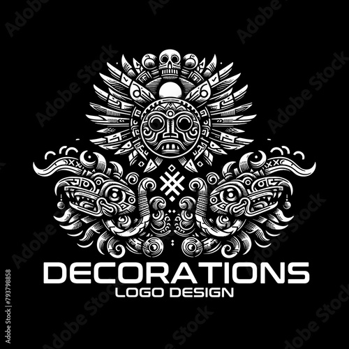 Decorations Vector Logo Design photo