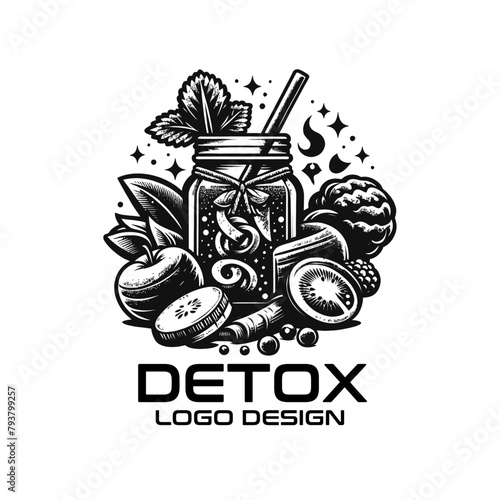 Detox Vector Logo Design