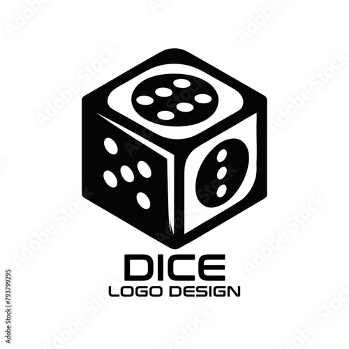 Dice Vector Logo Design