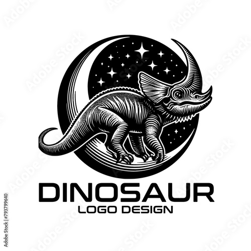 Dinosaur Vector Logo Design