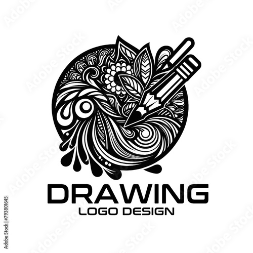 Drawing Vector Logo Design