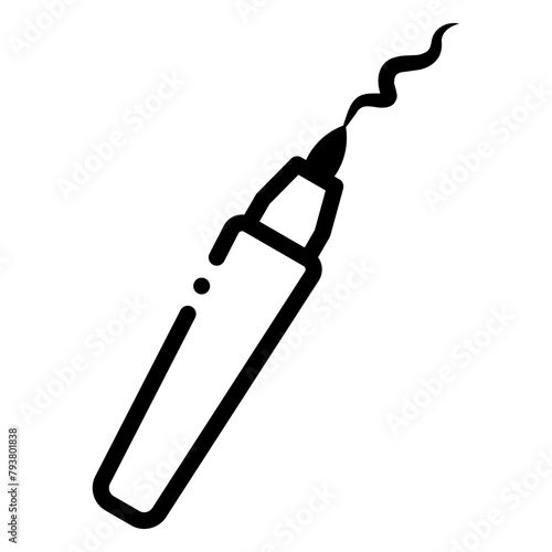 eyeliner pen icon