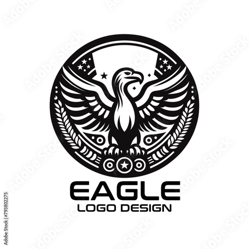 Eagle Vector Logo Design 