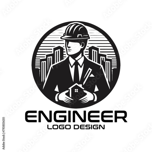 Engineer Vector Logo Design