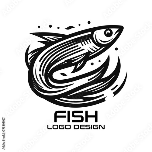 Fish Vector Logo Design
