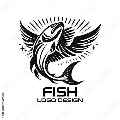 Fish Vector Logo Design