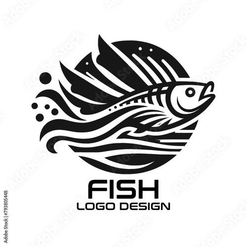 Fish Vector Logo Design