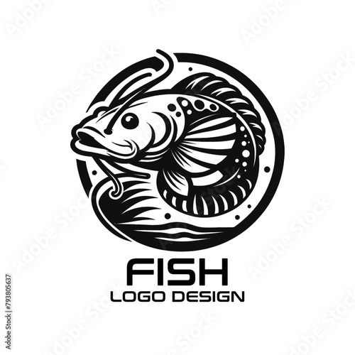 Fish Vector Logo Design