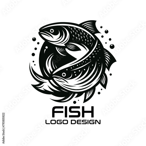 Fish Vector Logo Design