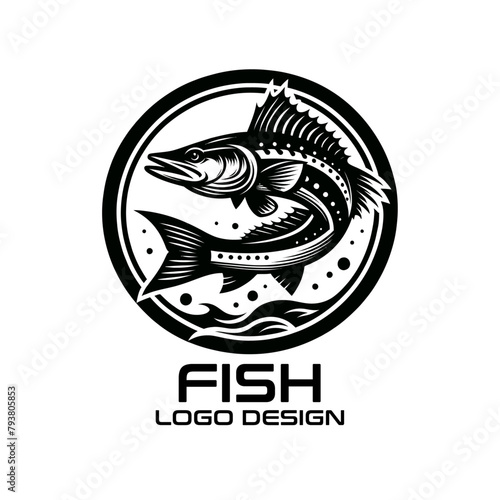Fish Vector Logo Design