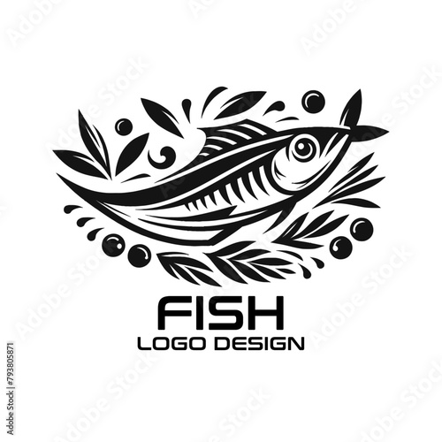 Fish Vector Logo Design