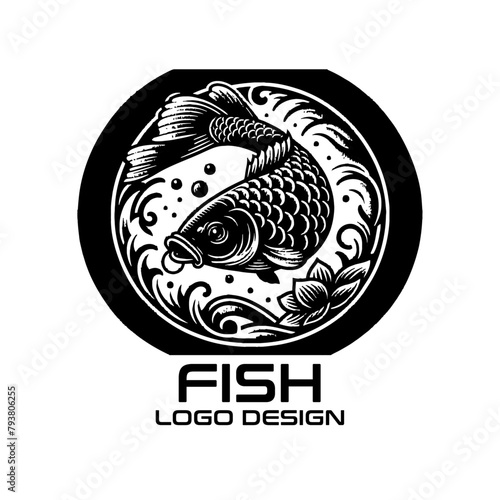Fish Vector Logo Design