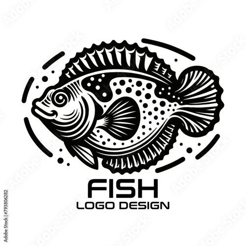 Fish Vector Logo Design