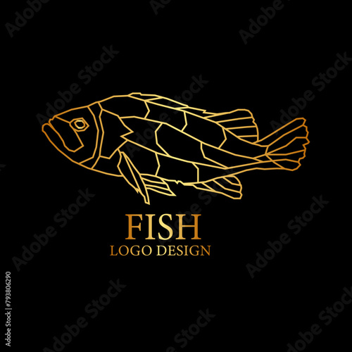 Fish Vector Logo Design