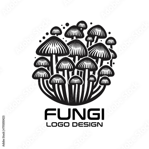 Fungi Vector Logo Design