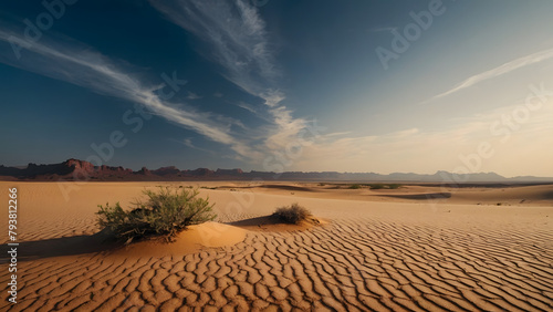 sand dunes in the desert