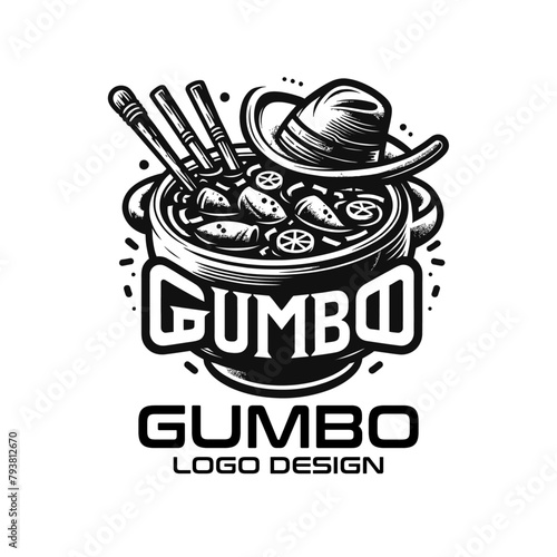 Gumbo Vector Logo Design