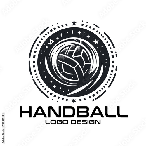Handball Vector Logo Design