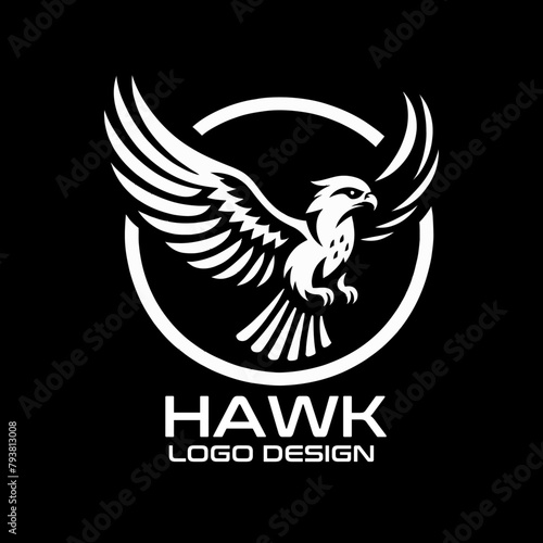 Hawk Vector Logo Design