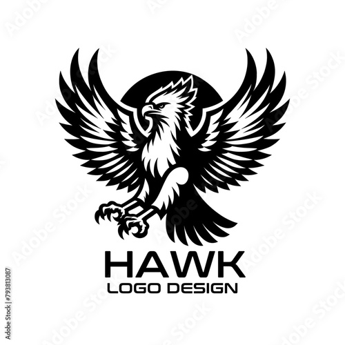 Hawk Vector Logo Design