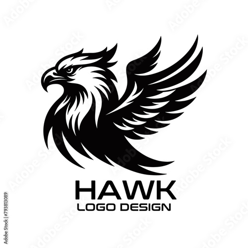 Hawk Vector Logo Design