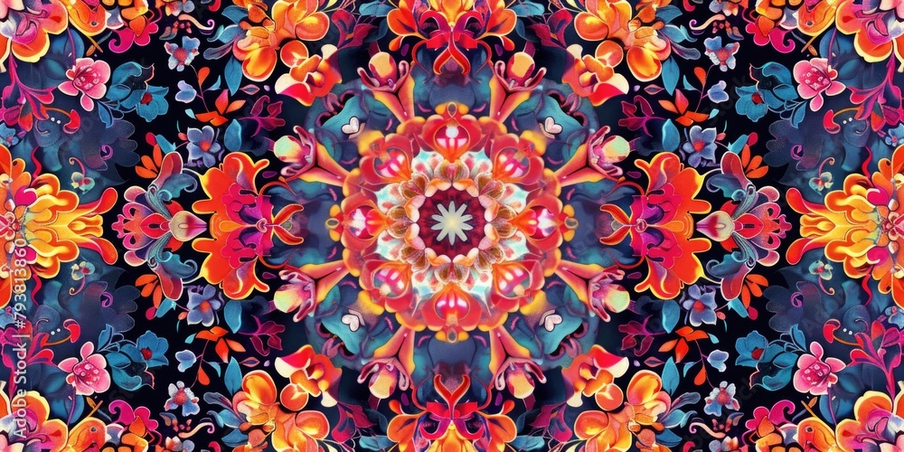 a kaleidoscopic square pattern bursting with vibrant colors and intricate details, perfect for psychedelic-themed designs or album covers a kaleidoscopic square pattern bursting with vibrant colors and intricate details, perfect for psychedelic-themed designs or album covers