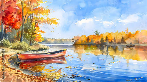 Vibrant Autumn Reflection S...